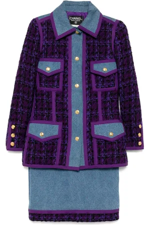 CHANEL Traje de falda 1990-2000