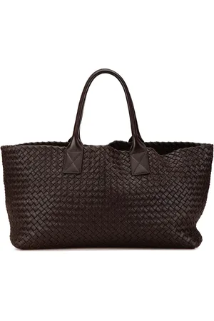 Bottega Veneta Tote Medium Lambskin Intreccio Cabat 2010