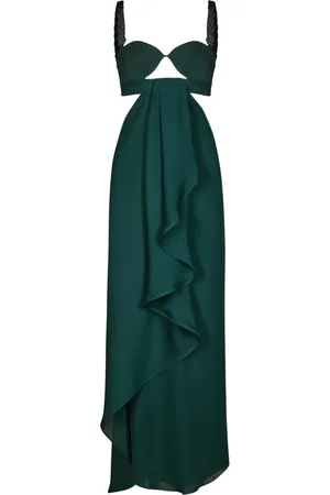 JOHANNA ORTIZ Vestido largo Sea Poem