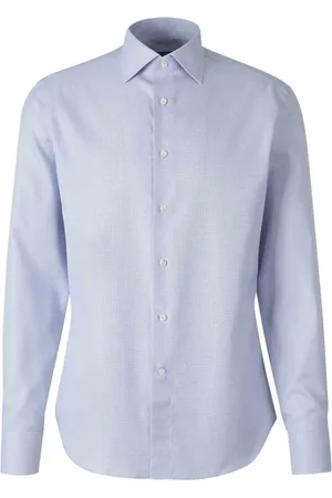 CANALI Camisa con cuello italiano