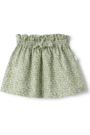 Il gufo Falda con estampado floral