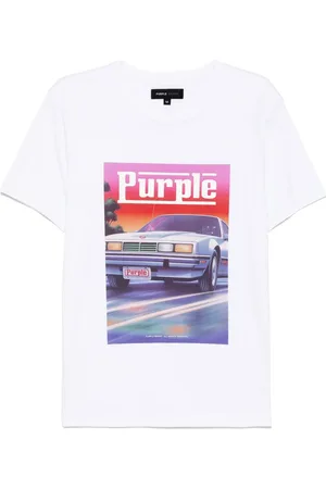 Purple Brand Playera con estampado gráfico