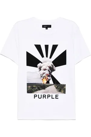 Purple Brand Playera con estampado gráfico