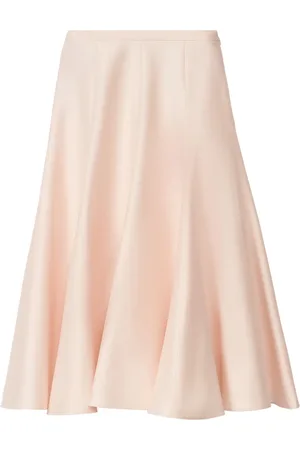 Fabiana Filippi Falda midi con detalle de pliegues