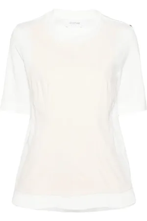 Sportmax Playera con logo efecto