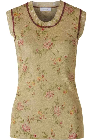 Paco rabanne Chaleco con estampado floral