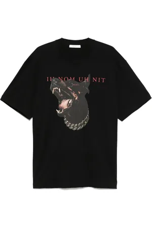 Ih Nom Uh Nit Playera con perro estampado