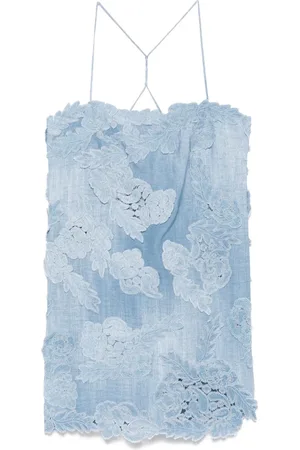 ERMANNO SCERVINO Vestido corto con aplique floral