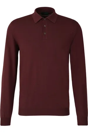 ZANONE Playera tipo polo tejida