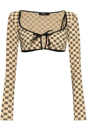 MISBHV Top corto con monograma