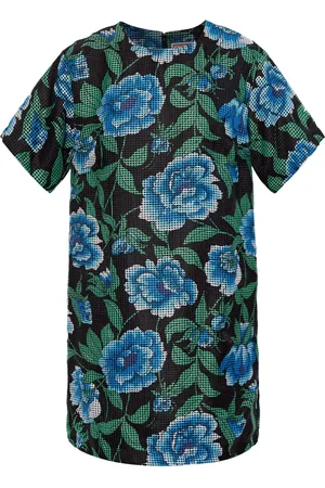 Kenzo Vestido corto Peonies
