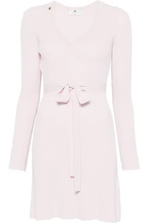 Elisabetta Franchi Vestido corto de canalé