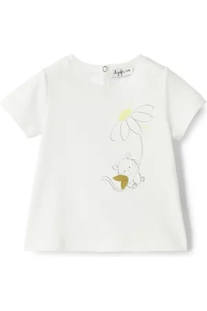 Il gufo Playera estampada