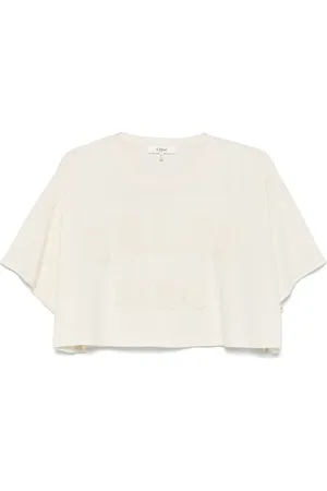 Chloé Playera con aplique del logo