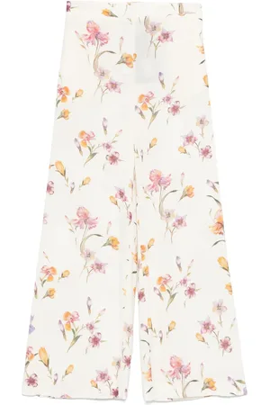 Twin-Set Pantalones con estampado floral