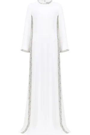 Dina Melwani Vestido de fiesta bordado