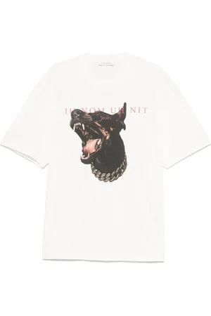 Ih Nom Uh Nit Playera con perro estampado