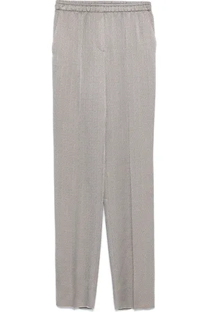 Giorgio Armani Pantalones con motivo en jacquard