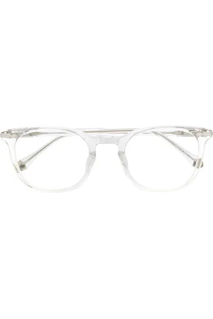 MATSUDA Lentes con armazón cuadrada transparente