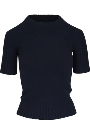 Khaite Playera tejida de canalé
