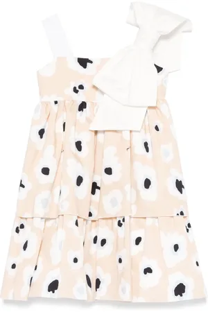 Mimisol Vestido con amapolas estampadas