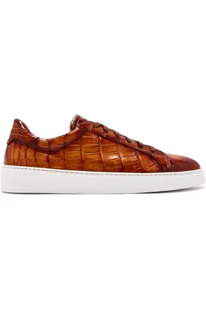 Magnanni Tenis con efecto de piel de cocodrilo