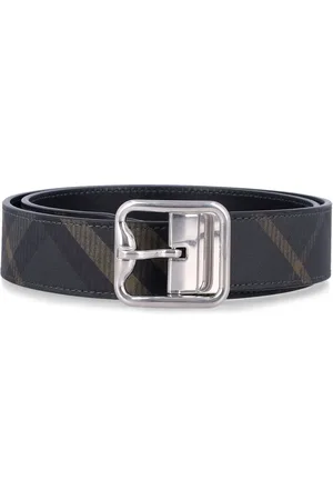 Burberry Cinturón reversible con motivo de cuadros