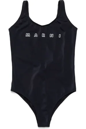 Marni Traje de baño con logo estampado
