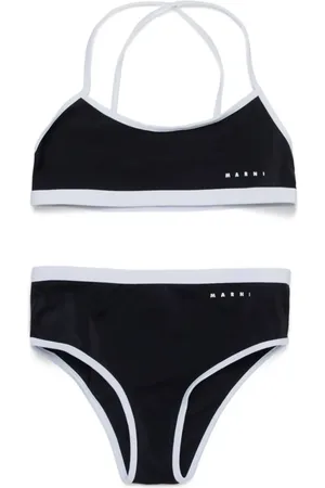 Marni Bikini con logo estampado