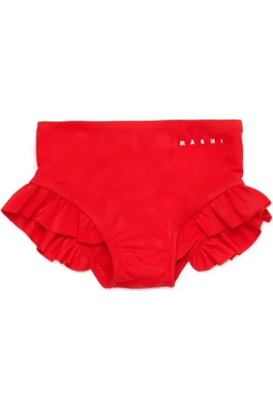 Marni Traje de baño con logo estampado