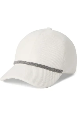 Brunello Cucinelli Gorra con detalle de cadena Monili
