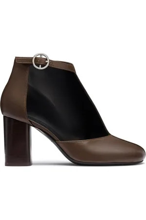 LEMAIRE Botas con aberturas y tacón de 80mm