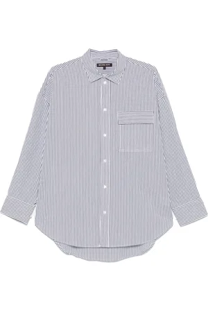 Michael Kors Camisa de popelina con rayas estampadas