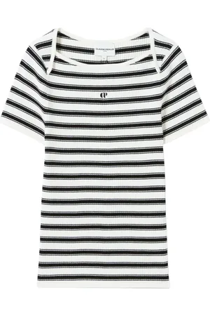 Claudie Pierlot Playera con motivo de rayas