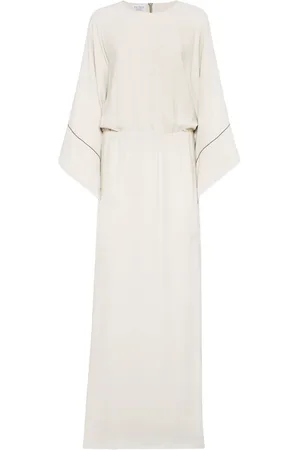 Brunello Cucinelli Vestido de seda