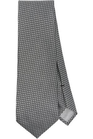 Tom Ford Corbata con motivo en jacquard