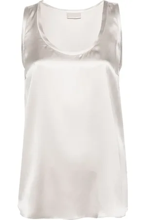 Brunello Cucinelli Camiseta en satén