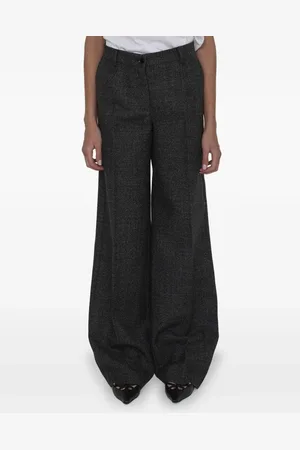Dolce & Gabbana Pantalones palazzo anchos