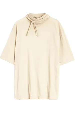 LEMAIRE Playera con detalle de mascada