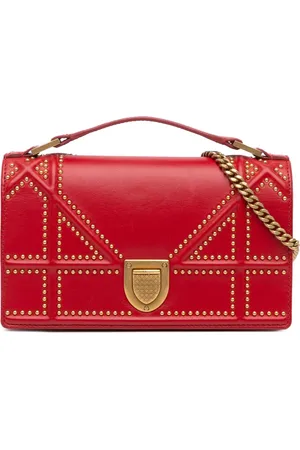 Dior Bolsa satchel Studded Lambskin Diorama Wallet on Chain 2018