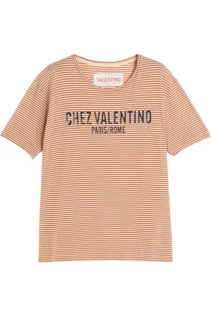 VALENTINO GARAVANI Playera con motivo de rayas