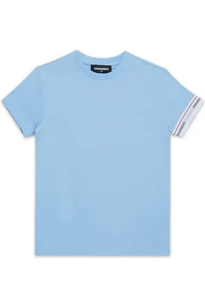 Dsquared2 Playera con ribete del logo