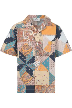 Etro Camisa con diseño patchwork