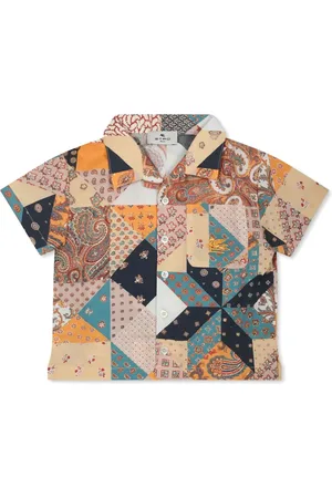 Etro Camisa con diseño patchwork
