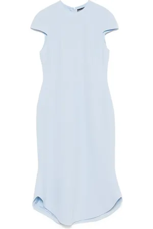 DAVID KOMA Vestido midi cady