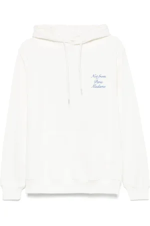Drôle de Monsieur Hoodie con eslogan bordado