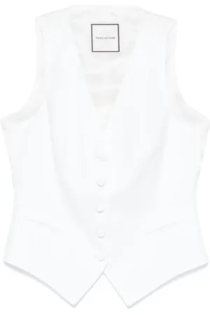 TAGLIATORE Chaleco con cuello en V