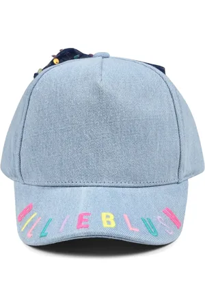 Billieblush Gorra de mezclilla con bordado de lentejuelas