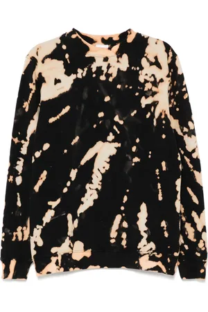 Stain Shade Sudadera con moño estampado