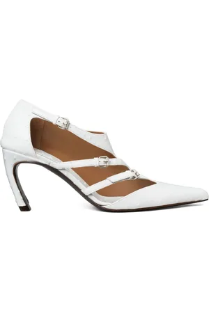 Tory Burch Zapatillas con múltiples hebillas y tacón de 75mm